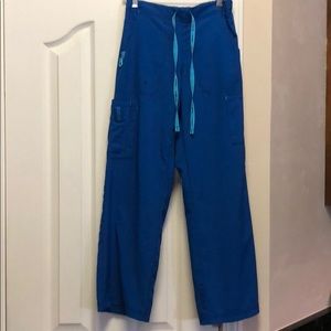 Royal Blue petite XS Carhartt Scrub pants